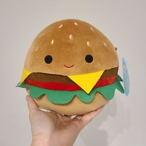 Carl the Cheeseburger 8" Squishmallow NWT